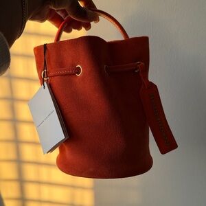 Brandon Blackwood Vibrant Orange Mini Bag